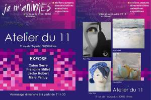 je m'anîmes 2018 Atelier du 11